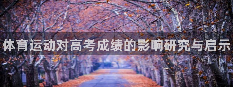 必威betway西汉姆联：体育运动对高考成绩的影响研究与启示